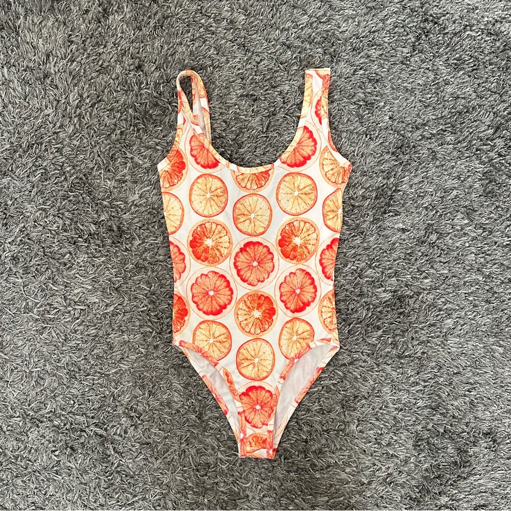 Forever 21 - Orange One Piece Swimsuit